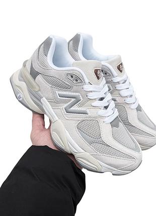 Кроссовки женские светлые легкие удобные new balance 9060