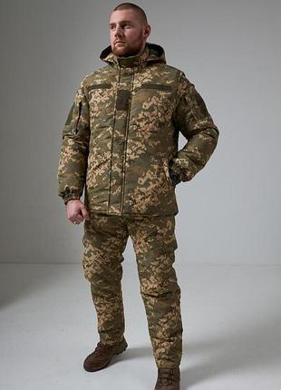 Тактический зимний костюм "tactical winterguard pro-x" пиксель зсу