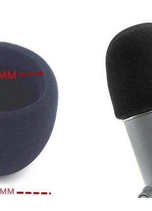 Ветрозащита фильтр для студийного микрофона razer seiren mini fifine k678 k690 blue yeti x pro hyperx solocast
