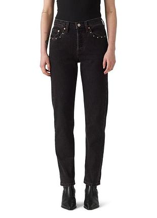 Женские джинсы 501 levi's со стразами