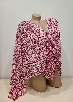 Шифонова блуза 50/52 розмір.