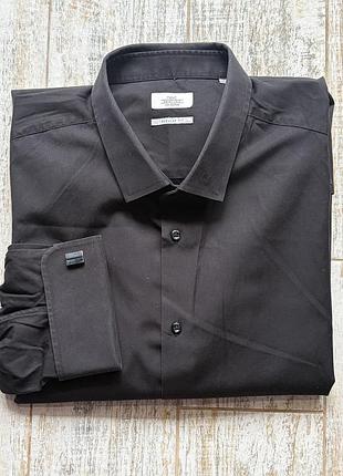 Оголошення: чоловіча сорочка next shirting regular fit (китай), розмір collar 19 / 62-64
