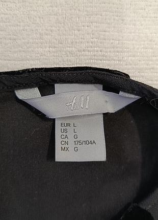 Черное платье h&amp;m 3