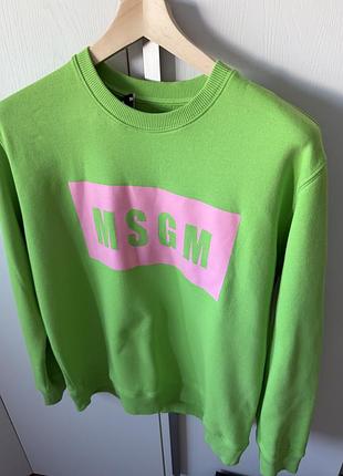 Світшот msgm оригінал 💚 2