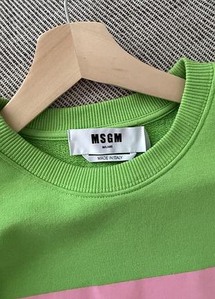 Світшот msgm оригінал 💚 3