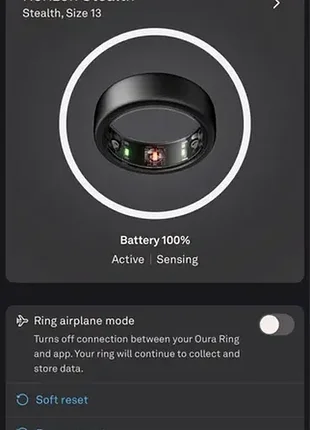 Смарт кільце oura ring 3 horizon розумне кільце smart ring size 13