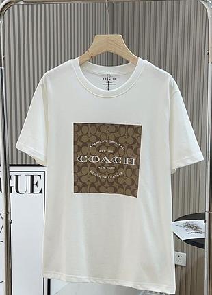 Футболка coach футболка коач