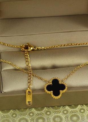 Набор stainless steel black clover 40 см лимонный