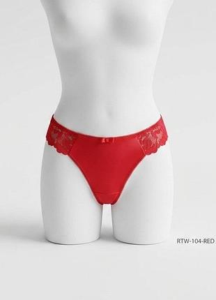 Красные трусики с кружевом matalan (uk 12)