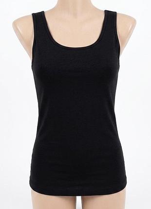 Жіноча майка jiber premium cotton (чорна, розмір m)