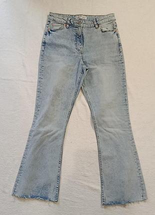 Джинсы-клеш женские denim co