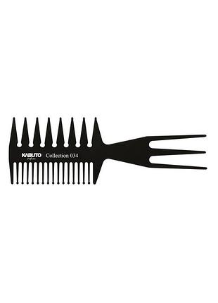 Расческа для волос kabuto hair comb 034