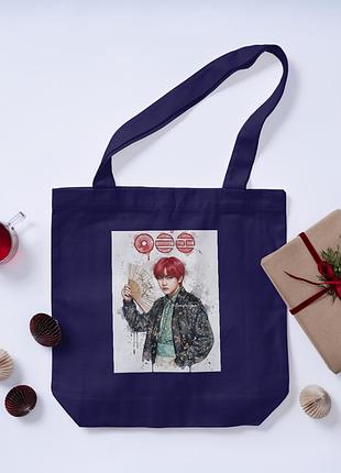 Сумка шоппер bts бтс (29297)