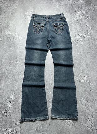 Vintage винтажные женские джинсы bootcut flared будкат клеш y2k size 13  размер 13