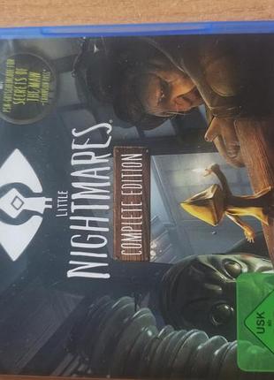 Продам диск на ps4 little nightmares, complete edition