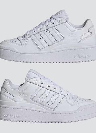 Белые кеды adidas forum женские адидас оригинал