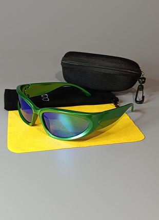 🕶️🕶️ зеркальні яскраві сонцезахисні окуляри в спортивному стилі 🕶️🕶️