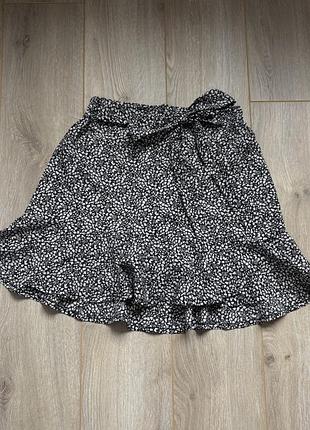 Юбка літня з шортиками zara