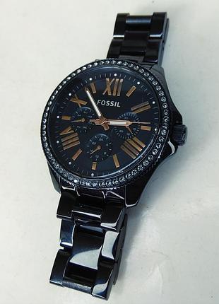 Женские часы fossil am4522, на ходу
