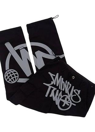 Спортивные штаны джинсы minus two на утяжках drill y2k cargo rap pants