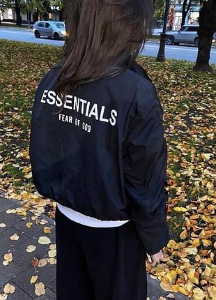 Вітрівка essentials fear of god oversize