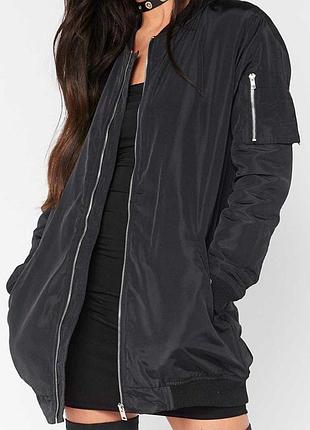 Крутецька подовжена куртка бомпер zeeman