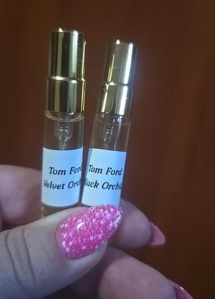 2 по 5мл tom ford black orchid, tom ford velvet orchid на пробу ♥️