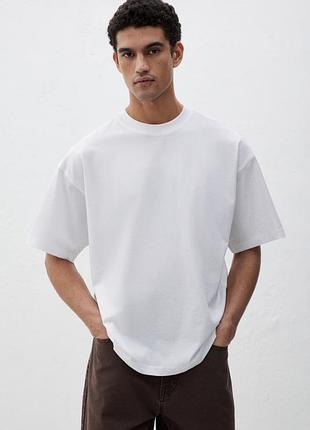 Футболка h&amp;m oversized fit 1074658002