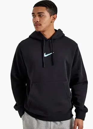 Оригинальный. худи nike sportswear club black hq2635-010. найк