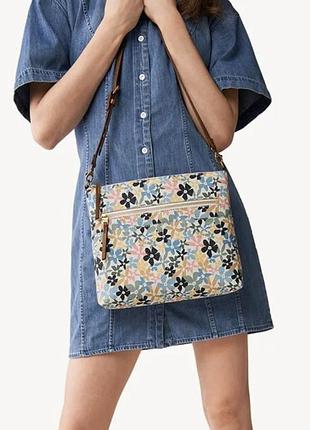 Сумка женская кроссбоди fossil fiona crossbody