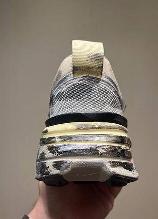 Nike v2k runtekk grey silver custom 5