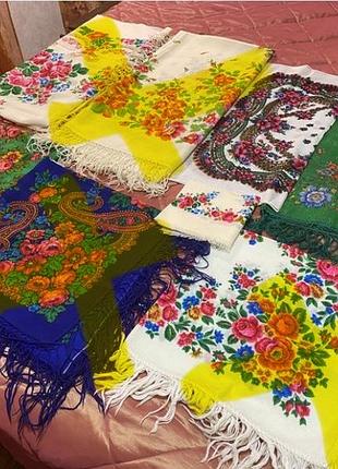 Платки хустки вінтажні радянські ссср