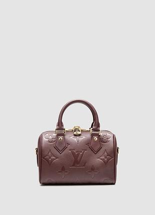 Сумка louis vuitton speedy bandoulière 20 grenat