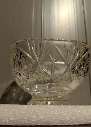 Конфетница-икорница. чехословакия.