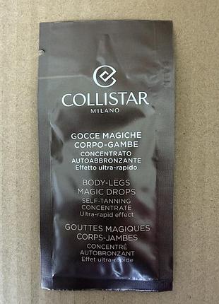 Collistar magic drops for body & legs self tanning concentrate засіб для автозасмаги 8ml
