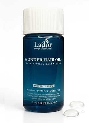 Увлажняющее масло для восстановления блеска волос lador wonder hair oil 100мл