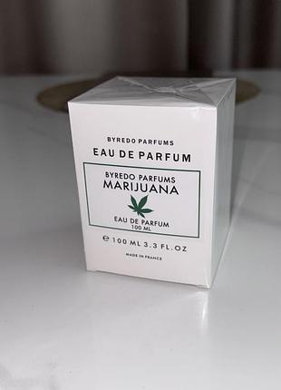 Парфуми нові духи byredo marijuana eau de parfum 100 ml парфюм байредо