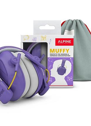 Навушники alpine muffy kids hearing protection шумозахисні дитячі 3 кольорів