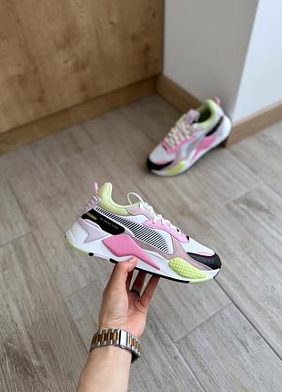 Оригинальные женские кроссовки puma rs-x bouquet 388202-01 в новом состоянии из сша