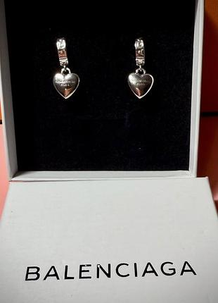 Сережки balenciaga