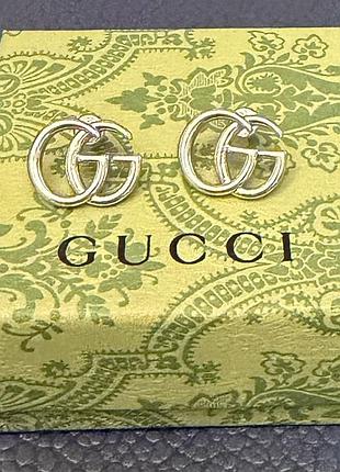 Сережки gucci
