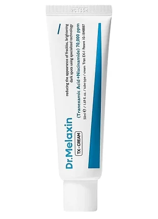 Освітлювальний крем для обличчя з транексамовою кислотою dr.melaxin - tx-cream - 50 g