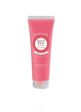 Pelier лепестки роз гель для душа