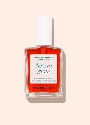 Лечебный лак для ногтей manucurist active glowTM cranberry