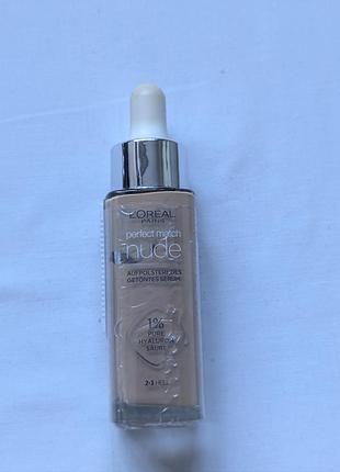 Гіалурована тональна сироватка l'oréal light