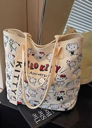 Сумка hello kitty шоппер