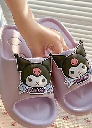 Шльопанці sanrio kuromi my melody cinnamoroll