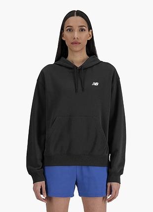 Худі жіноче new balance essentials fleece black wt41510bk