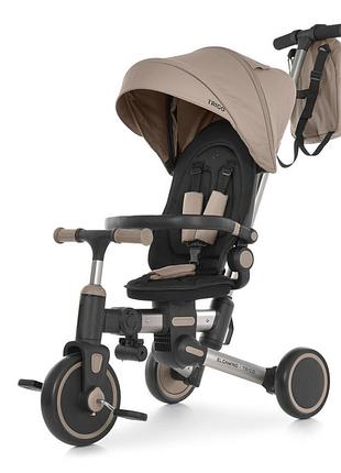 Дитячий триколісний велосипед trigo me 1226 taupe beige, до 25 кг