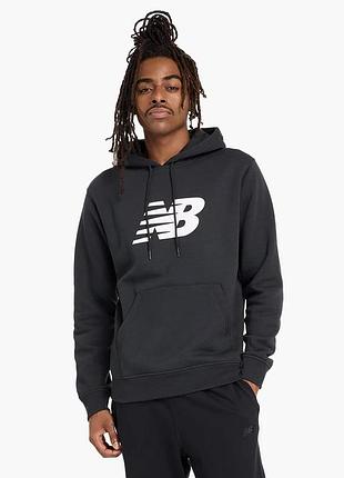 Худі чоловіче new balance sport core black mt43904bk